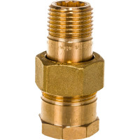 Разъёмное соединение Viega 1/2" ВР-НР, бронза 271374