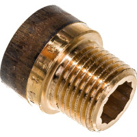 Удлинитель Viega, НВ, 1/2"х15 мм бронза 651121