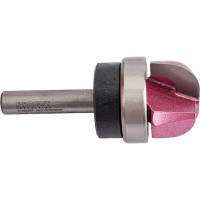 Фреза для желобов и чаш (28.6x15.9x63 мм; хв-к 8 мм; R=10 мм; верхний подшипник) PROCUT 214889BP