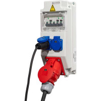 Щит с розетками навесной Combox 5 EVOL 0101-003-1