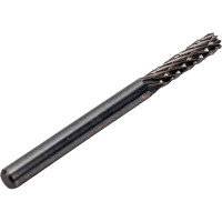 Борфреза цилиндрическая цельная с зубчатым торцем B03, 3x14x3х38 мм, ВК8 ИНСТУЛС 00001480505