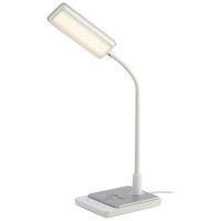 Настольный светодиодный светильник ЭРА NLED-499-10W-W с основанием, белый Б0052776