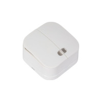 Выключатель IEK ВС20-2-1-ХБ 2-кл. инд. о/у 10А GLORY белый EVH21-K01-10