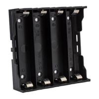 Отсек для элементов питания Robiton Bh4x18650/pins с выводами для пайки PK1 14116