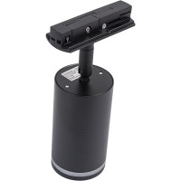 Трековый светильник ЭРА TR52 GU10 BK однофазный, под лампу GU10 матовый черный Б0054166