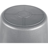 Строительное, ударопрочное, пластмассовое ведро MATRIX 12 л, обрезиненная ручка 81462