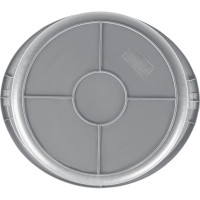 Строительное, ударопрочное, пластмассовое ведро MATRIX 12 л, обрезиненная ручка 81462