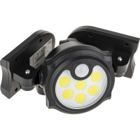 Светодиодный светильник duwi Solar LED с датчиком движения, на солнечных батареях, 28Вт, 6500К, 910Лм, IP65, 3 режима, цвет черный 25019 7