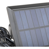 Светодиодный светильник duwi Solar LED с датчиком движения, на солнечных батареях, 28Вт, 6500К, 910Лм, IP65, 3 режима, цвет черный 25019 7