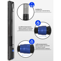 Ключ динамометрический Forsage щелчкового типа с быстрой фиксацией, Premium, 100–600 Н·м, 3/4″ F-64761095 Premium (48606)