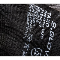 Нейлоновые перчатки с полиуретановым покрытием S. GLOVES TAXO черные, размер 07 31614-07