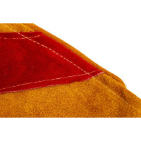 Спилковые краги ГРЕНАДЕР желтые ЧЗ КРА008