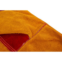 Спилковые краги ГРЕНАДЕР желтые ЧЗ КРА008