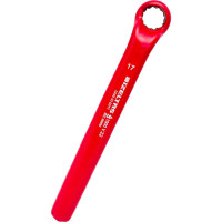 Диэлектрический накидной ключ IZELTAS 1000V изогнутый 17мм, длина 230 мм, 435030017