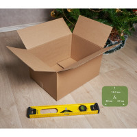 Картонная коробка PACK INNOVATION Гофрокороб 38x27x18.3 см, объем 19 л, 10 шт IP0GK382718-10