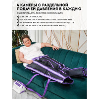 Компрессионный лимфодренажный массажер для тела Planta MHH-1000