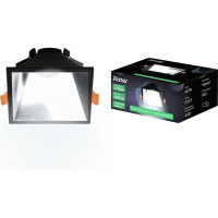 Встраиваемый потолочный светильник RITTER Artin квадрат скрытая лампа 84x84x35 монтажное отверстие 75x75 GU5.3 черный 51440 4