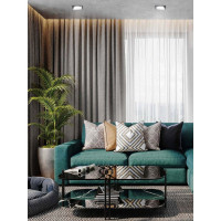 Встраиваемый потолочный светильник RITTER Artin квадрат скрытая лампа 84x84x35 монтажное отверстие 75x75 GU5.3 черный 51440 4