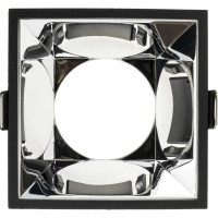 Встраиваемый потолочный светильник RITTER Artin квадрат скрытая лампа 84x84x35 монтажное отверстие 75x75 GU5.3 черный 51440 4