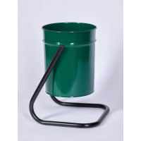 Уличная урна ПРОФМЕТСТИЛЬ зеленая 398