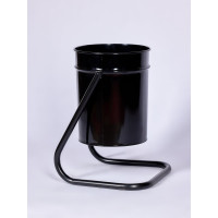 Уличная урна ПРОФМЕТСТИЛЬ черная 404