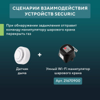 Wi-Fi пожарный дымовой извещатель SECURIC SEC-S-401W