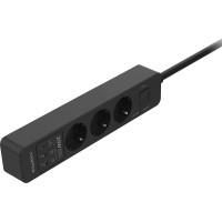 Сетевой фильтр Harper удлинитель UCH-430 Black PD3.0 H00003202