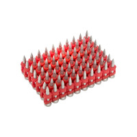 Кованные гвозди по бетону, металлу EKF Bullet Type, тип CN, диаметр 3 мм, длина 17 мм, цинк, 1000 шт. cpn-3017bp