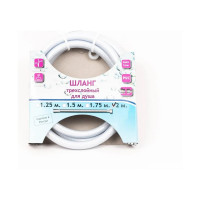 Шланг для душа TUBOFLEX 2.0 м ПВХ (белый) ШДПВХTF200белый 4620759669806