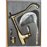 Смеситель для кухни OUTE высота 313 мм, цвет бронза T10713BQ