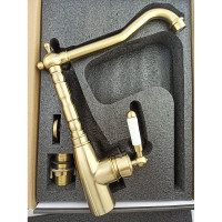 Смеситель для кухни OUTE высота 313 мм, цвет бронза T10713BQ