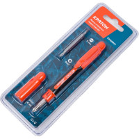 Переставная миниотвертка Complect 2 х 2 в 1 (PH0/SL3/PH1 /SL5, 70 мм) Кратон 2 09 05 008