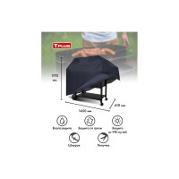Чехол для гриля Tplus 1450x610x1170 мм, оксфорд 210, синий T017348