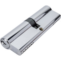 Цилиндровый механизм Ajax AZ100/100 mm (45+10+45), CP хром, 5 кл. 44557