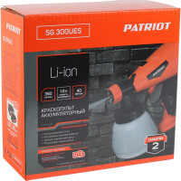 Аккумуляторный краскопульт Patriot SG 300UES 100301300