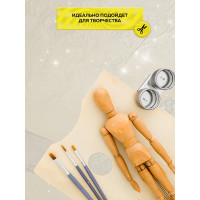 Лессирующий состав Farbitex BATISTE (полупрозрачный; серебро; 0.9 л) 4300009553