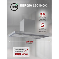 Кухонная вытяжка MBS BERGIA 190 INOX 3858