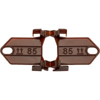 Наружный угол для плинтуса IDEAL Классик 85 мм, 292 орех миланский К-П85-Нк-Ф2 292 ОРХ МИЛ