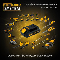 Аккумуляторный секатор Denzel CP-30 18 В 59435