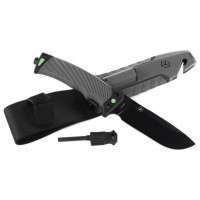 Нож с паракордом Ganzo G8012V2-GY