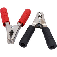 Зажимы "крокодилы" AUTOVIRAZH 250А 140мм 2шт(красный+черный) AV-010205