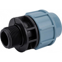 Муфта ПНД компрессионная с наружной резьбой (32 ммx1") AV Engineering AVE1063201