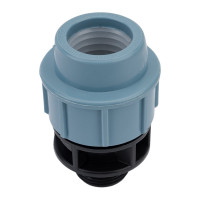 Муфта ПНД компрессионная с наружной резьбой (32 ммx1") AV Engineering AVE1063201