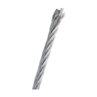 Стальной оцинкованный трос Netlink DIN 3055 2 мм, 200 м 00000000055