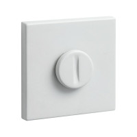 Завертка к ручкам PUERTO серия SLIM, матовый супер белый INBK AL 03 slim MSW