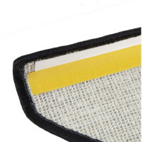 Коврик на ступеньку Sunstep 25x65, серый 72-011