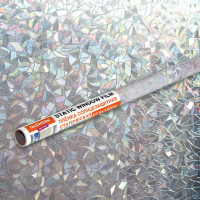 Самоклеящаяся статическая пленка на окно DASWERK Витраж без клея, солнцезащитная, 67.5x150 см 607969