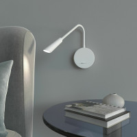 Настенный светодиодный светильник Elektrostandard - Stem 40120/LED белый a060541