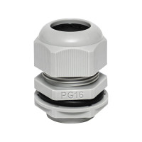 Сальник EKF PG16 IP54 (2 шт) d отверстия 21 мм / d проводника 10-14 мм PROxima plc-pg-16-2-r
