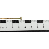 Шуруп конструкционный ЕВРОПАРТНЕР для дерева с фрезой, потай, ж/п Torx 10 3,0x35 + бита (300 шт.) B3 0006